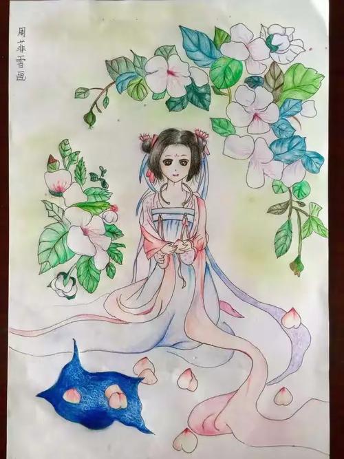 星星乐园高级彩铅组诗配画作品汇报高年级学生手绘指导老师:分风钟